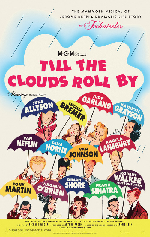 Till the Clouds Roll By - Movie Poster