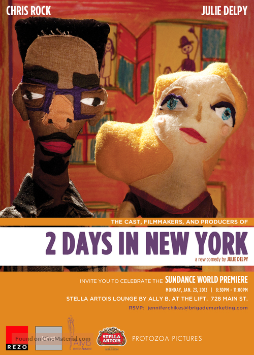 2 Days in New York - poster