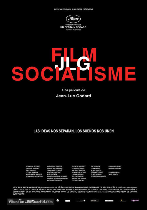 Film socialisme - Spanish Movie Poster