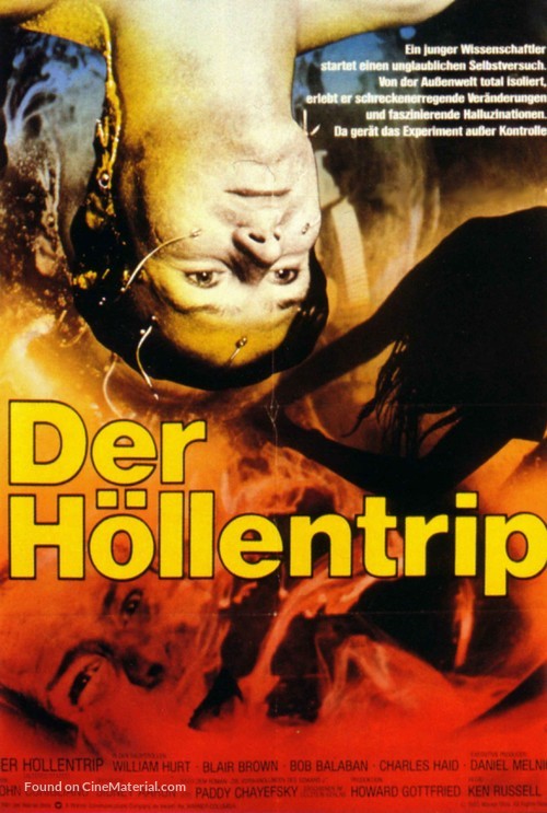 Altered States - German Movie Poster