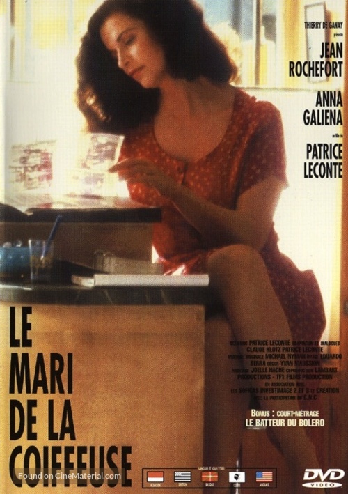 Le mari de la coiffeuse - French DVD movie cover