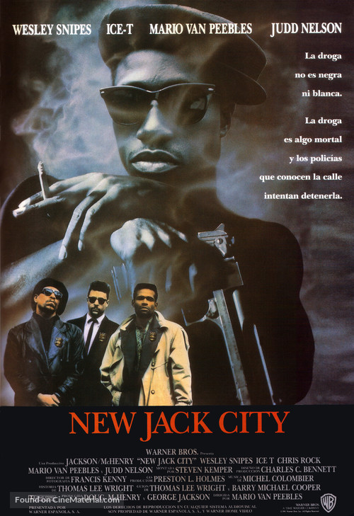 New Jack City - Spanish Movie Poster