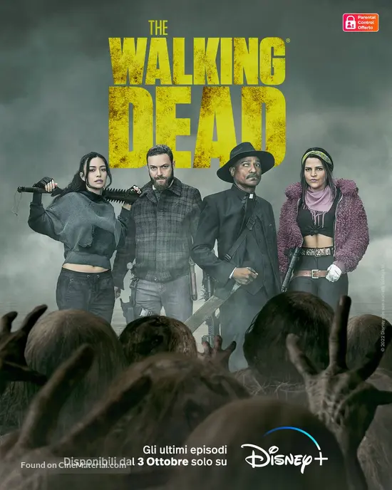 &quot;The Walking Dead&quot; - Italian Movie Poster