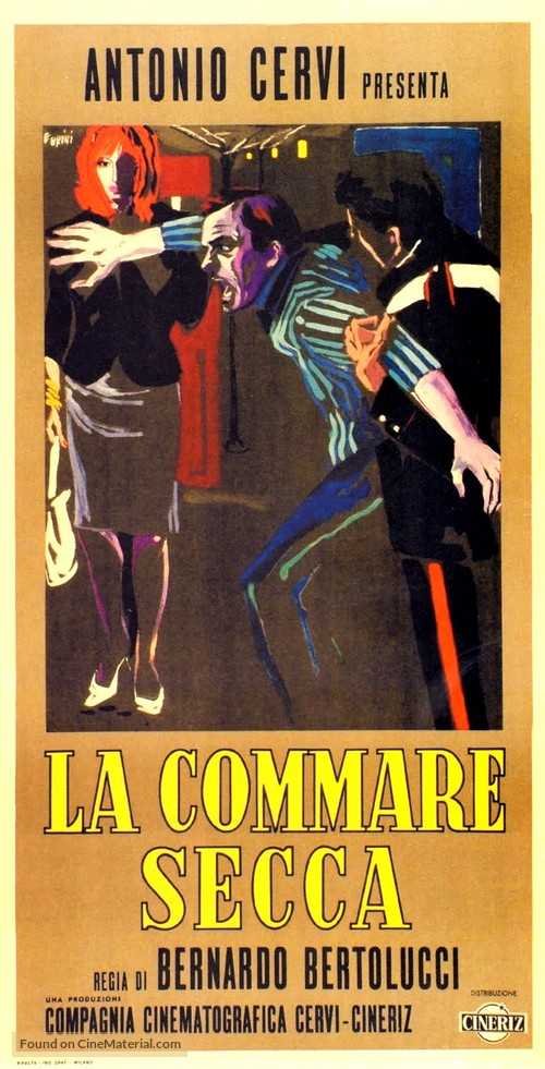 La commare secca - Italian Movie Poster