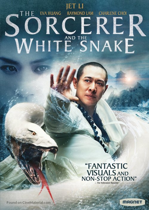 The Sorcerer and the White Snake - DVD movie cover