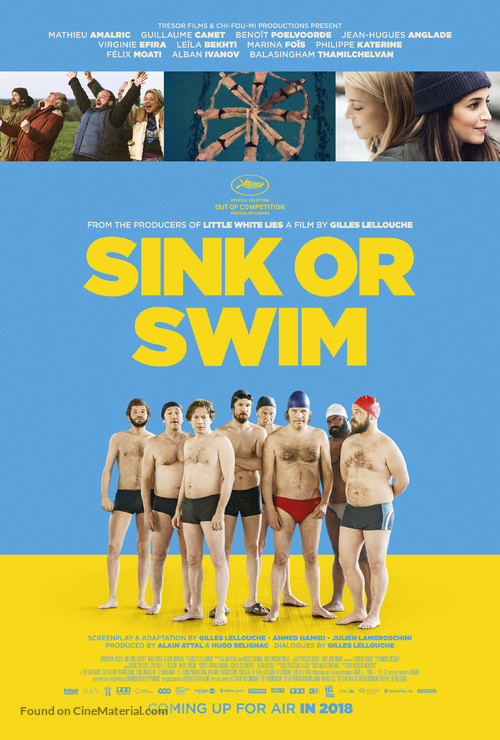 Le grand bain - British Movie Poster