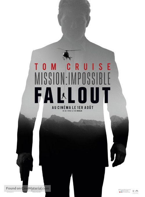 Mission: Impossible - Fallout - French Movie Poster