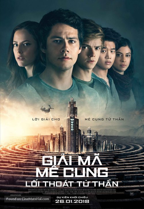 Maze Runner: The Death Cure - Vietnamese Movie Poster