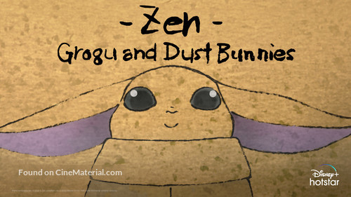 Zen - Grogu and Dust Bunnies - Indian Movie Poster