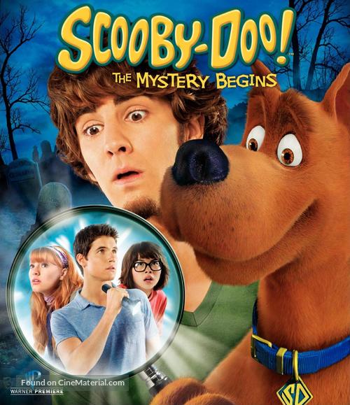 Scooby Doo! The Mystery Begins - Blu-Ray movie cover