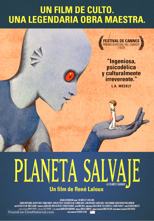 La plan&egrave;te sauvage - Argentinian Movie Poster