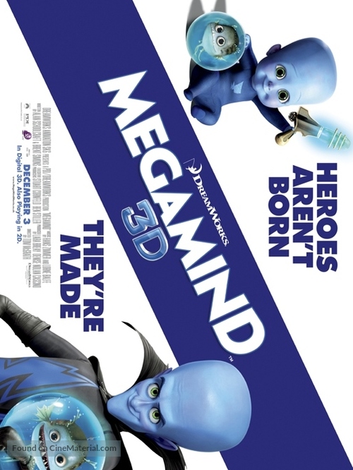 Megamind - British Movie Poster