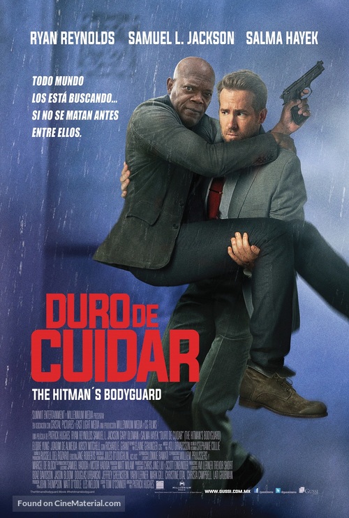 The Hitman&#039;s Bodyguard - Mexican Movie Poster
