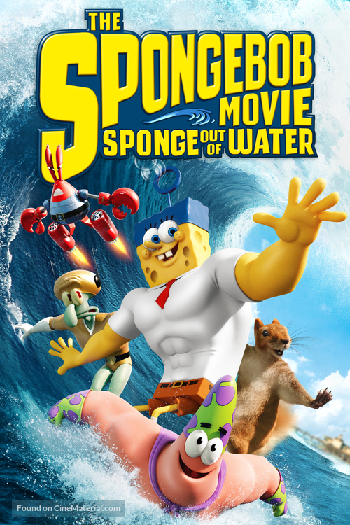 The SpongeBob Movie: Sponge Out of Water - DVD movie cover