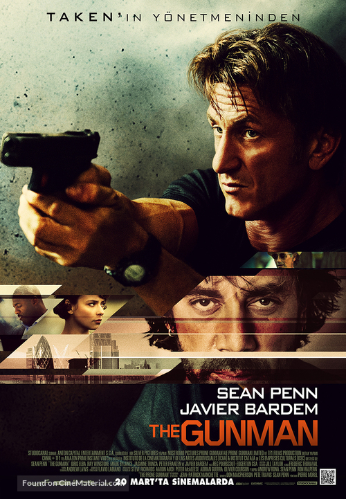 The Gunman - Turkish Movie Poster
