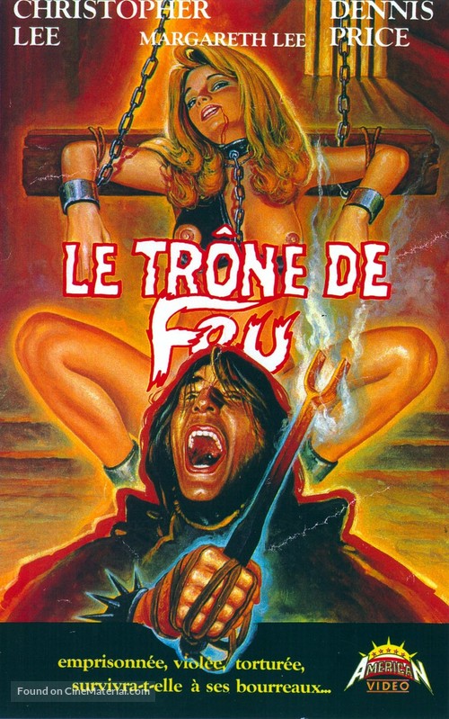 Il trono di fuoco - French VHS movie cover