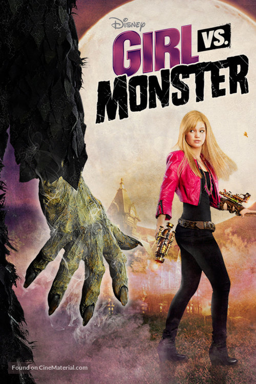 Girl Vs. Monster - DVD movie cover