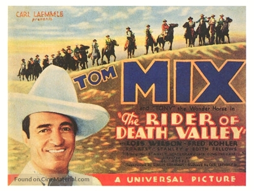 The Rider of Death Valley - Movie Poster