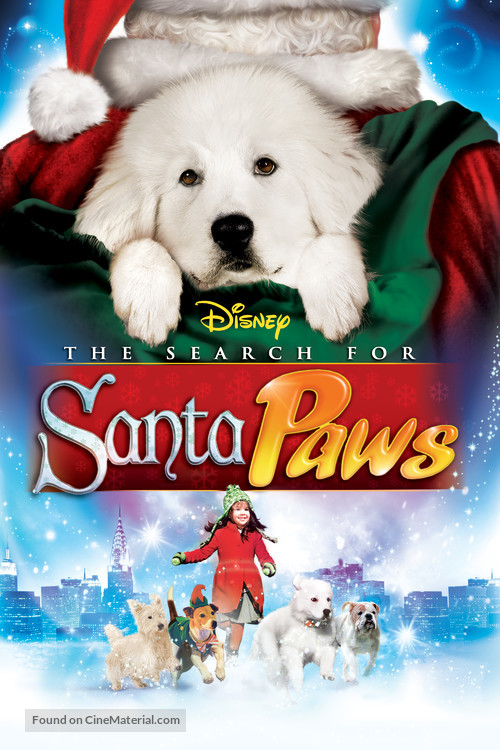 The Search for Santa Paws - DVD movie cover