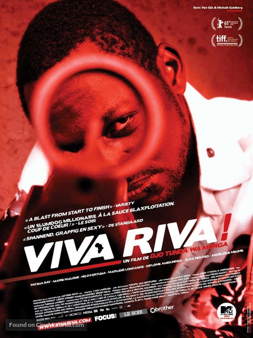 Viva Riva! - Belgian Movie Poster