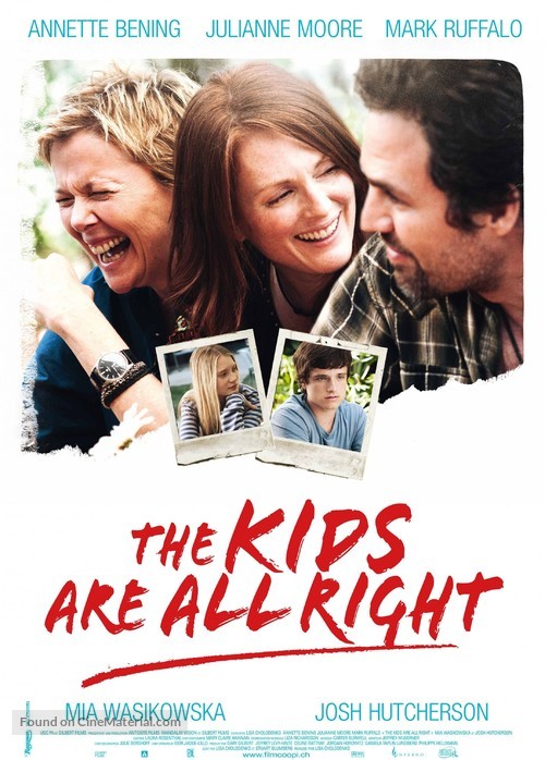 The Kids Are All Right - Swiss Movie Poster