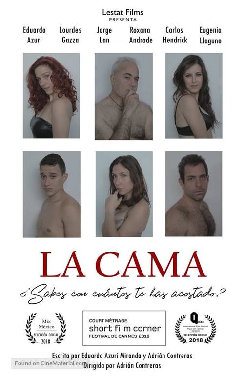 La Cama - Mexican Movie Poster