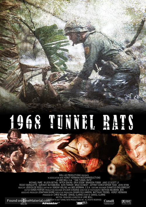 Tunnel Rats - German Movie Poster