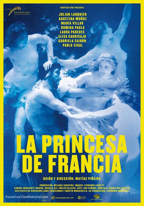 La princesa de Francia - Argentinian Movie Poster