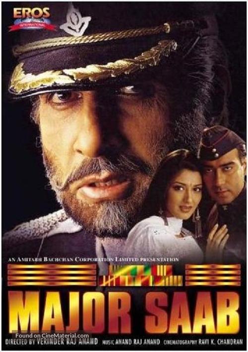 Major Saab - Indian DVD movie cover