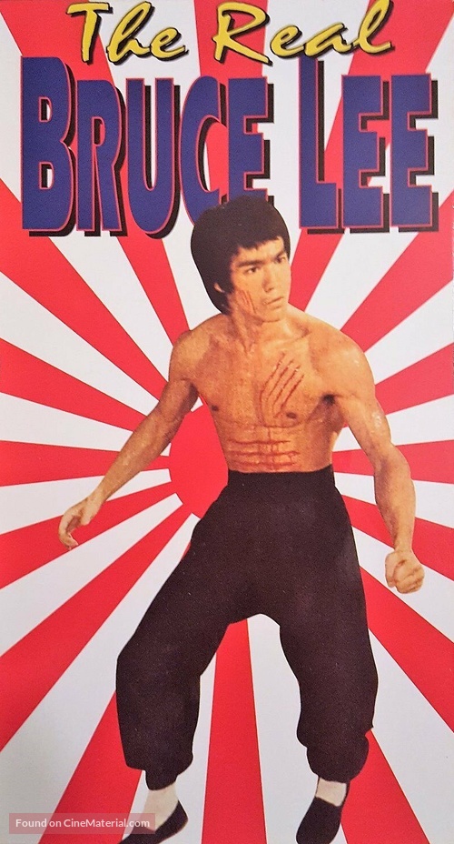 The Real Bruce Lee - VHS movie cover