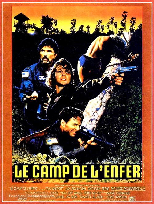 Opposing Force - French Movie Poster