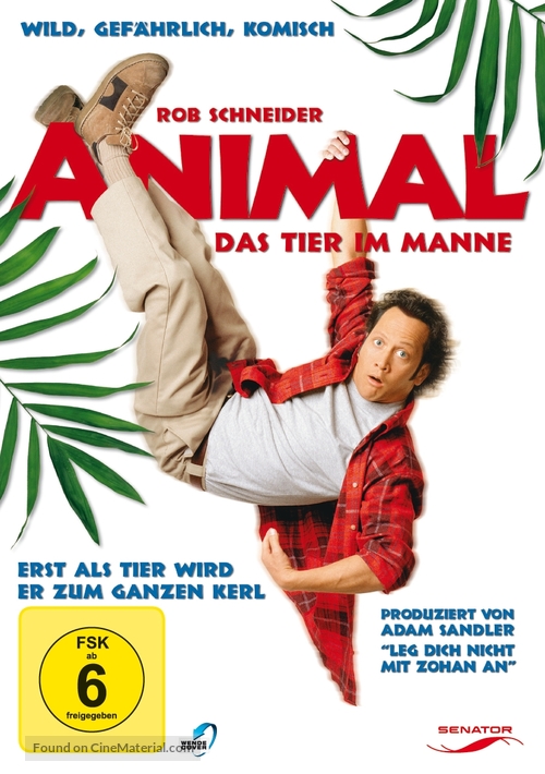 The Animal - German DVD movie cover