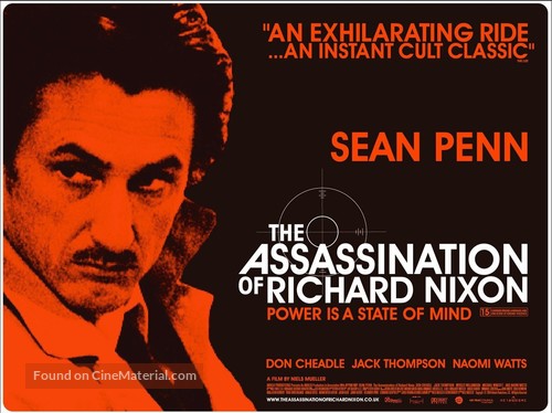 The Assassination of Richard Nixon - British Movie Poster