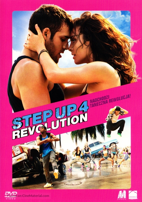 Step Up Revolution - Polish DVD movie cover