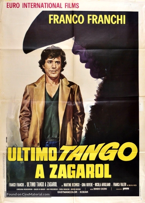 Ultimo tango a Zagarol - Italian Movie Poster