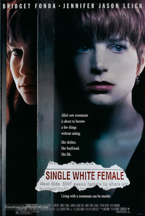 Single White Female - Movie Poster
