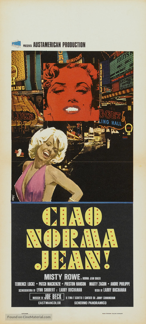 Goodbye, Norma Jean - Italian Movie Poster