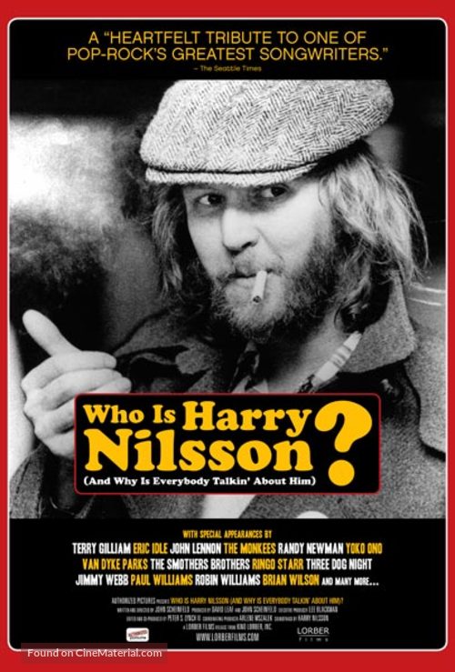 Who Is Harry Nilsson (And Why Is Everybody Talkin&#039; About Him?) - Movie Poster