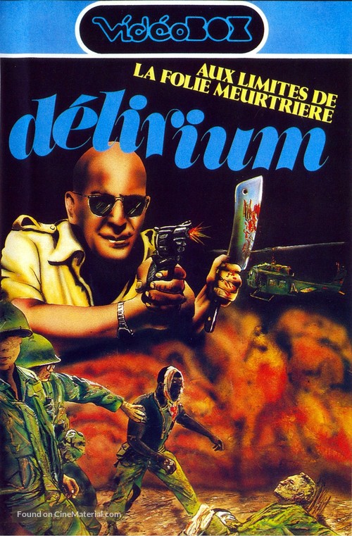 Delirium - French VHS movie cover