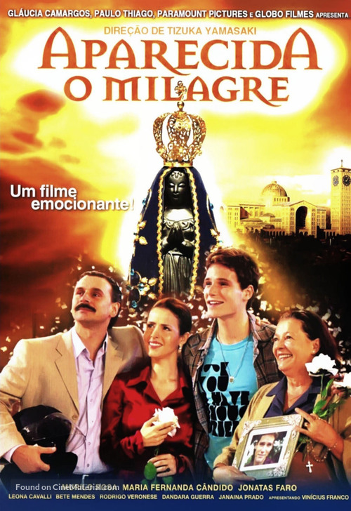 Aparecida - O Milagre - Brazilian DVD movie cover