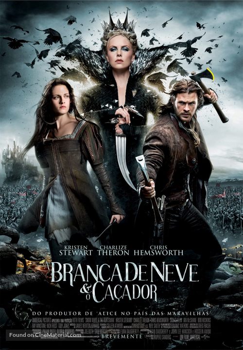 Snow White and the Huntsman - Portuguese Movie Poster