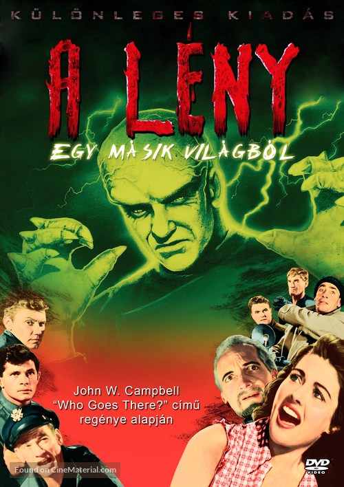 The Thing From Another World - Hungarian DVD movie cover
