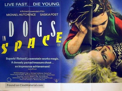 Dogs in Space - British Movie Poster