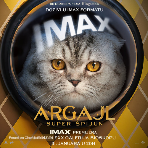 Argylle - Serbian Movie Poster
