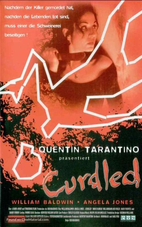 Curdled - German VHS movie cover