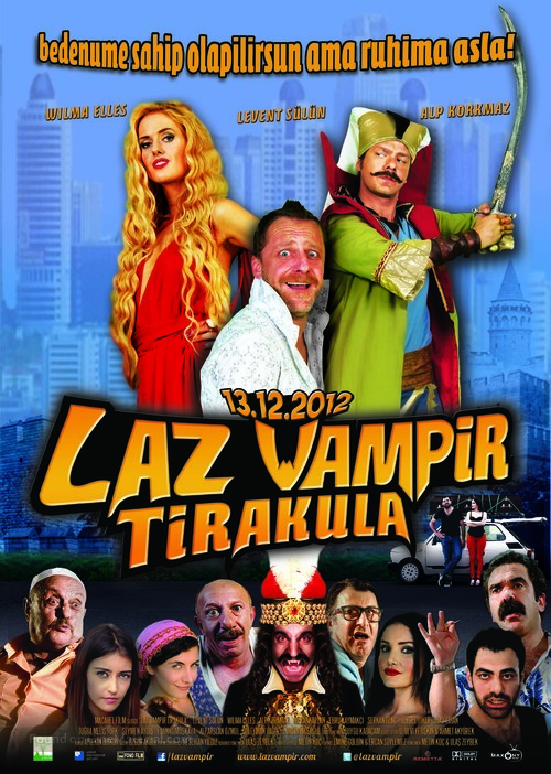 Laz Vampir Tirakula - Turkish Movie Poster