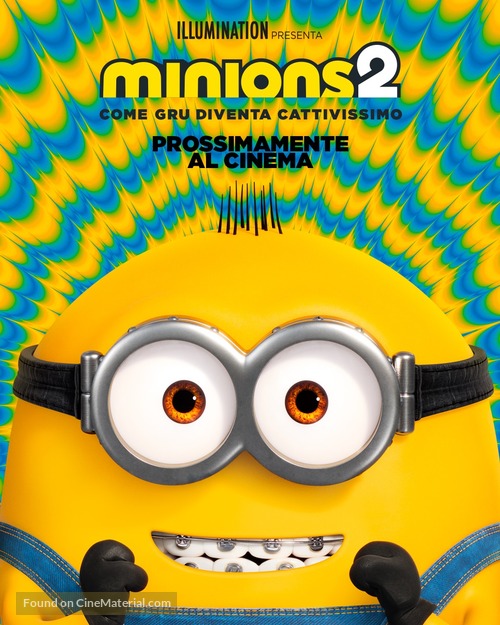 Minions: The Rise of Gru (2022) Italian movie poster