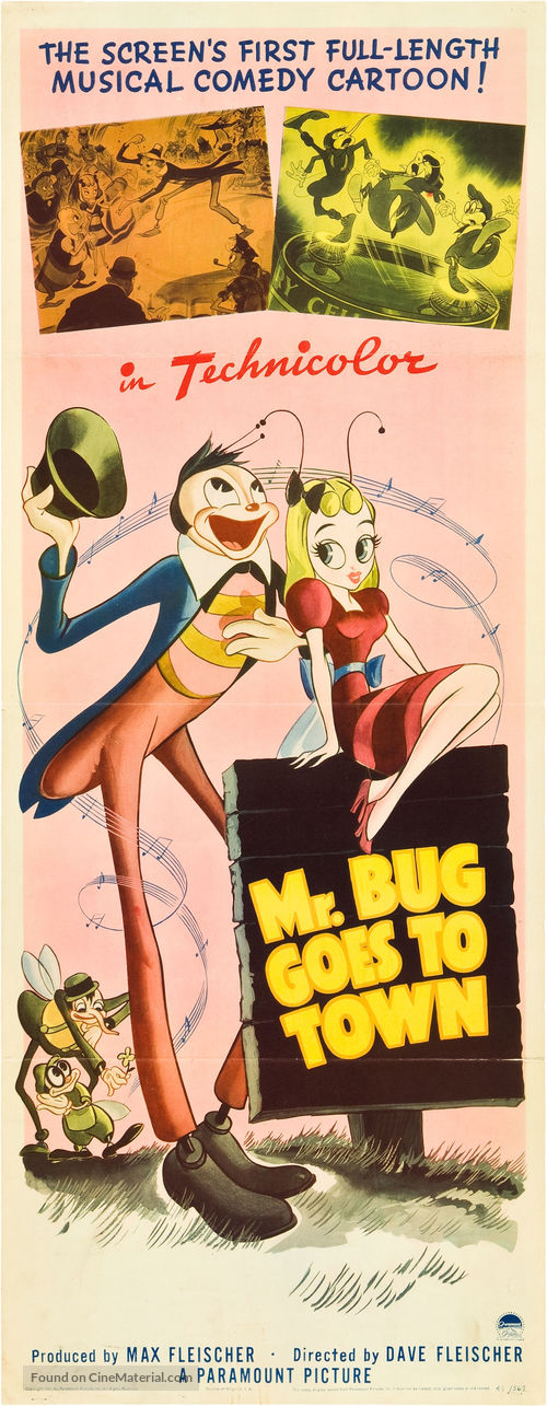 Mr. Bug Goes to Town - Theatrical movie poster