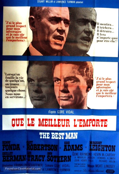 The Best Man - French Movie Poster