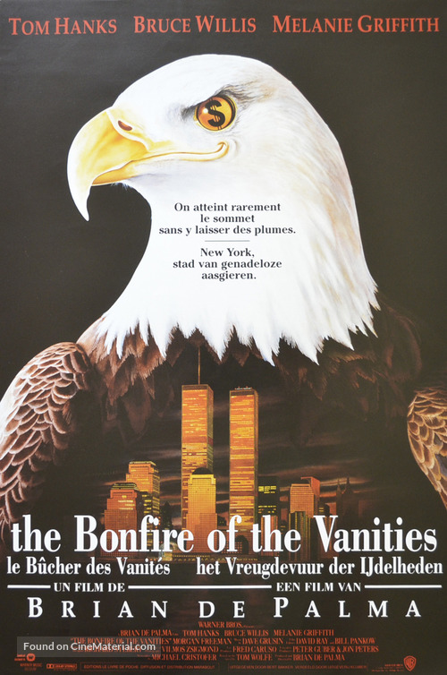 The Bonfire Of The Vanities - Dutch Movie Poster